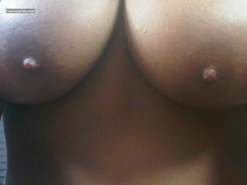 Tit Flash: Wife's Very Big Tits - Juggs from United States
